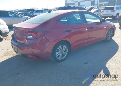2019 Hyundai Elantra Sel z USA, uszkodzony, nr VIN KMHD84LF9KU743670